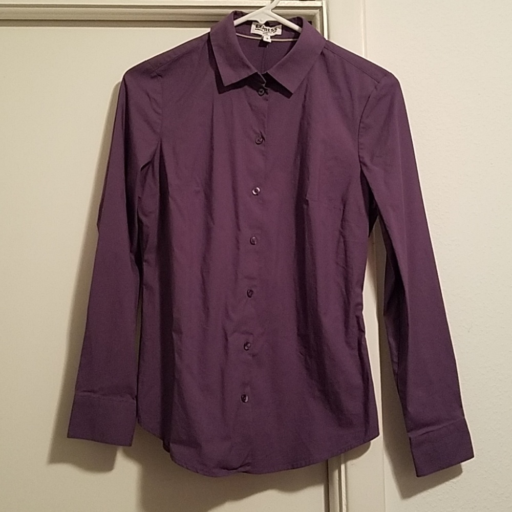 Express Ultimate Essential Fitted Ladies Shirt